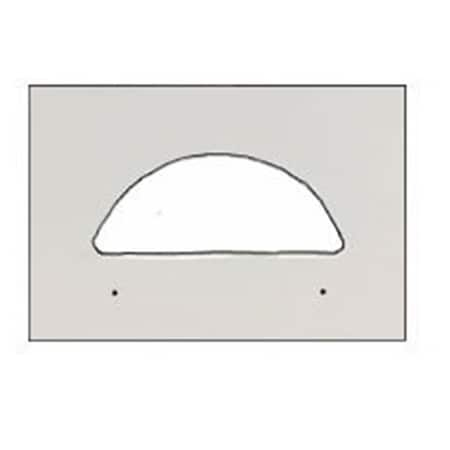 Plastic Crescent Replacement Plate